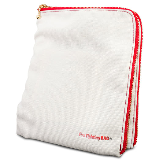 Fire Fighting BAG 日本製 防炎・耐火 消火バッグ 消火クロス モバイルバッテリー リチウムイオンバッテリー リポバッテリー バッテリーケース スマホ充電 火災対策