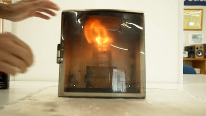 自己消火ステッカー　分電盤　配電盤用