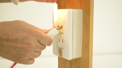 自己消火ステッカー